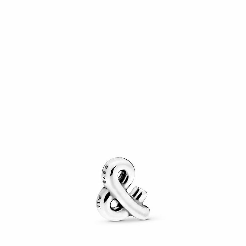 Pandora Australia Ampersand Sign Petite Locket Charm - Sterling Silver | HYNBGD485